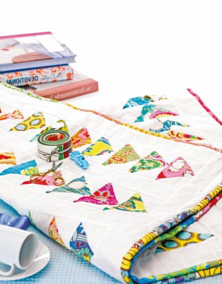 Vibrant Patchwork Quilt