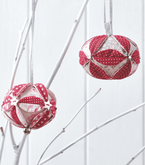 Vintage-Style Christmas Bauble Sewing Pattern