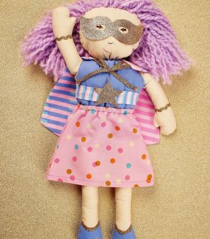 Violet the Victorious Doll: Superhero Sewing Pattern Part 2