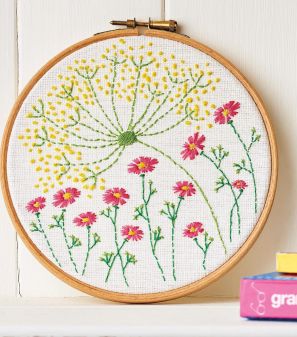 Wildflower Hoop