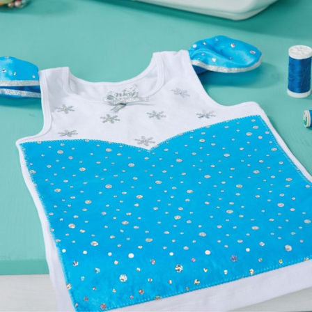 Winter Princess Costume Dress Sewing Pattern