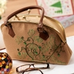 Vintage Embroidered Woodland Handbag