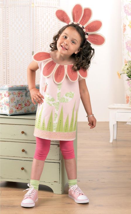 Young Girl’s Flower Costume