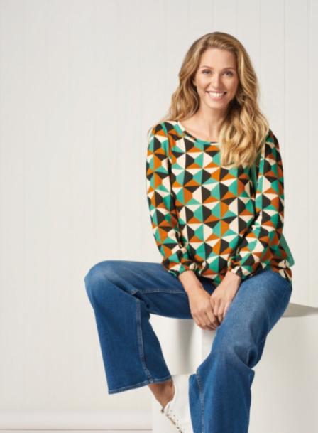 Simple Long Sleeve Blouse | Dressmaking Pattern