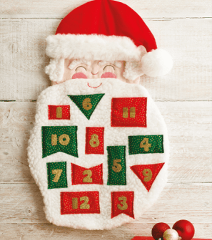 Easy Christmas Advent Calendar Sewing Pattern