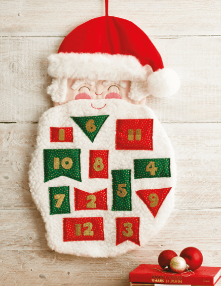 Easy Christmas Advent Calendar Sewing Pattern