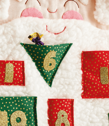 Easy Christmas Advent Calendar Sewing Pattern