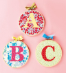 Alphabet Appliqué Hoops Sewing Pattern