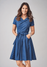 Classic Tie-Belt Wrap Dress Sewing Pattern