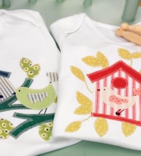 Appliqué Baby vests