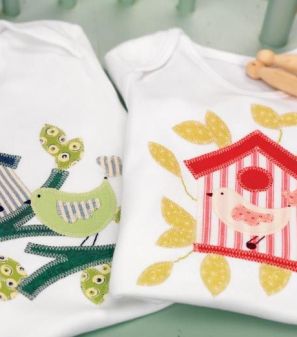 AppliquÃ© Baby vests