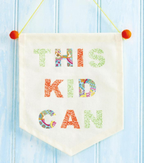 This Kid Can Wall Hanging Pattern