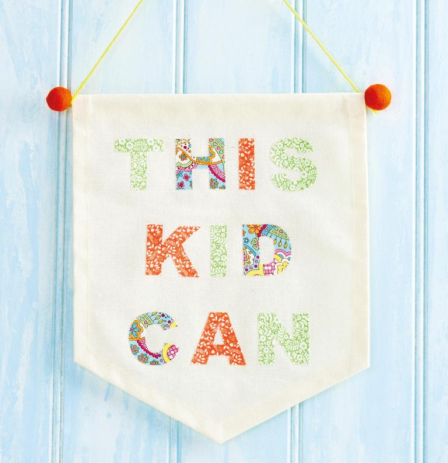 This Kid Can Wall Hanging Pattern