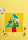 Christmas Baby Quilt: Block One Sewing Pattern