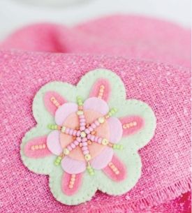 Felt Brooch