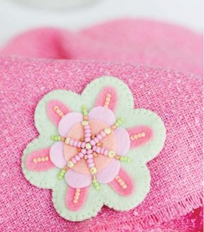 Felt Brooch