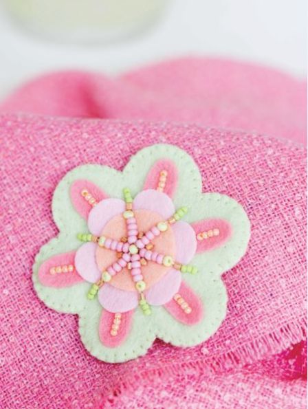 Felt Brooch
