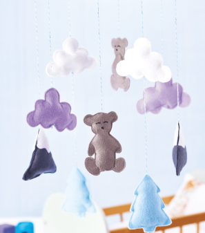 Felt Baby Mobile Sewing Pattern