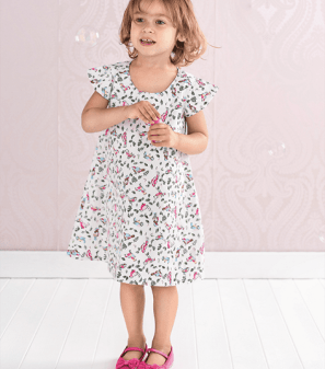 Betty Children’s Cotton Dress Sewing Pattern