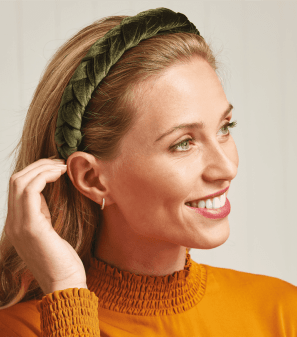 DIY Velvet Braided Headband Sewing Pattern