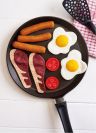 Felt Full English Breakfast Playset Sewing Pattern