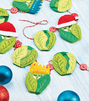 Brussel Sprouts Garland