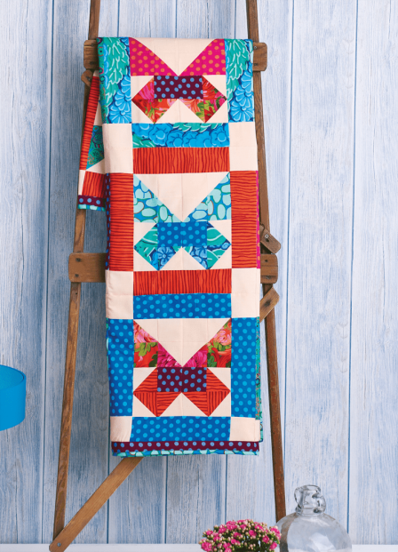 Simple Butterfly Quilt Block Sewing Pattern