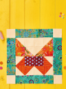 Simple Butterfly Quilt Block Sewing Pattern
