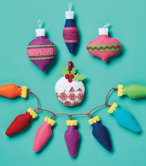 Retro Christmas Light Decorations