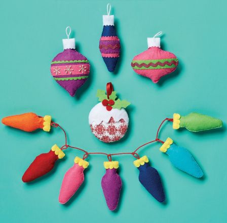 Retro Christmas Light Decorations