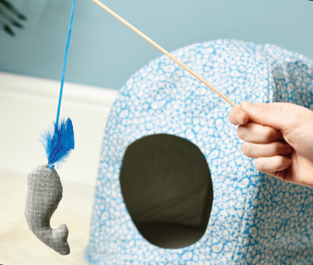 Cat Igloo Pet Bed Sewing Pattern