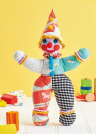 Charlie Clown Doll Toy Sewing Pattern