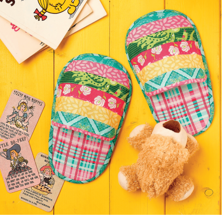 Cosy Children’s Slippers Sewing Pattern