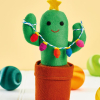 Felt Christmas Cactus Sewing Pattern