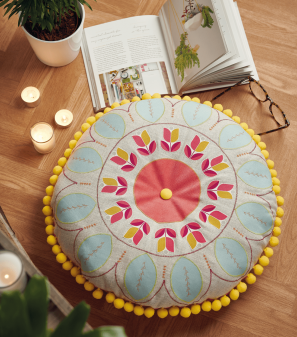Circle Floor Cushion Sewing Pattern