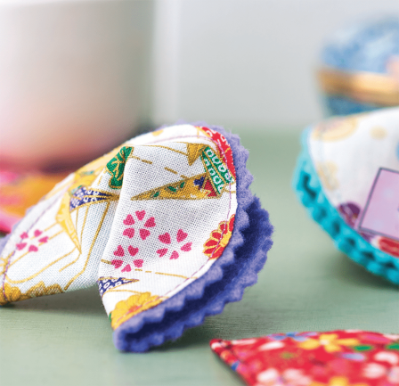 Make Carolyn Letten’s oriental cookies and coasters