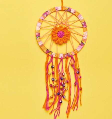 Colourful Dreamcatcher Tutorial