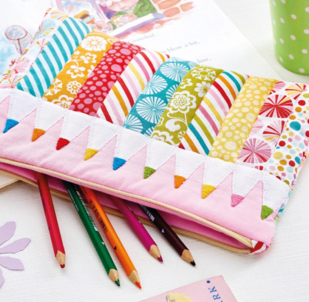 Colouring Pencil Case Sewing Pattern
