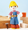 Cuddly Carl Builder Doll Toy Sewing Pattern