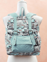 Portable Cotton Rucksack Bag Sewing Pattern