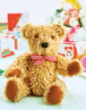 Traditional Curly Hair Teddy Bear Sewing Pattern