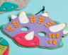 Dinosaur Felt Dress-Up Masks Sewing Pattern
