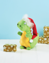 Christmas Santa Dinosaur Toy Sewing Pattern