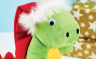 Christmas Santa Dinosaur Toy Sewing Pattern