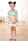 Girl’s patch pocket summer dress