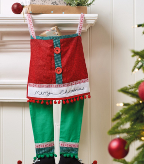 Elf Legs Stocking Christmas Sewing Pattern