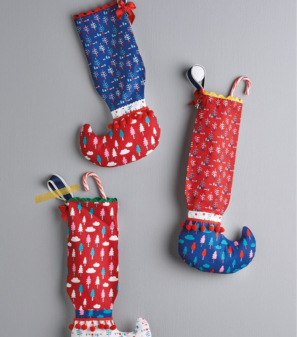 Elf Stocking Christmas Sewing Pattern