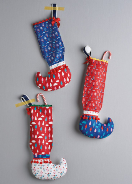 Elf Stocking Christmas Sewing Pattern
