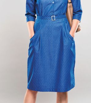 Belted Shirt Dress