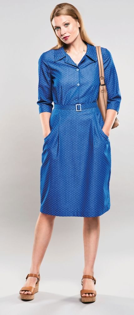 Belted Shirt Dress